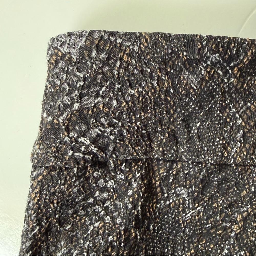 ELLIOTT LAUREN Snakeskin Print Pull On Skinny Legging Size 4 Pant 29 inch waist - Picture 7 of 13